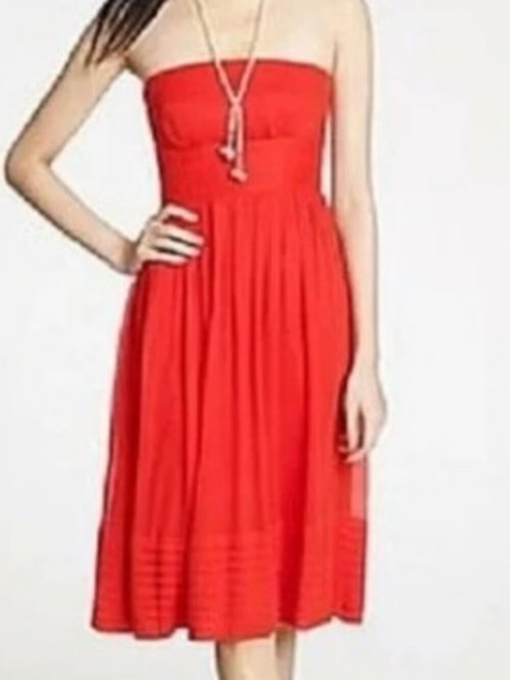 J. Crew Bright Orange Silk I'm Juliet Dress 12 NWT